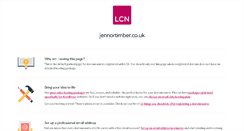 Desktop Screenshot of jennortimber.co.uk